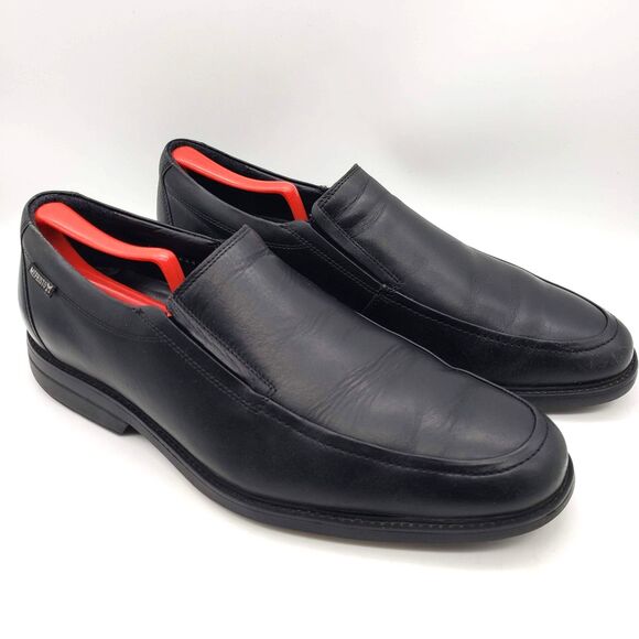Mephisto Air-Jet Men's Loafers Size 11.5 Slip On Genuine Leather Dress Shoes - Picture 3 of 11